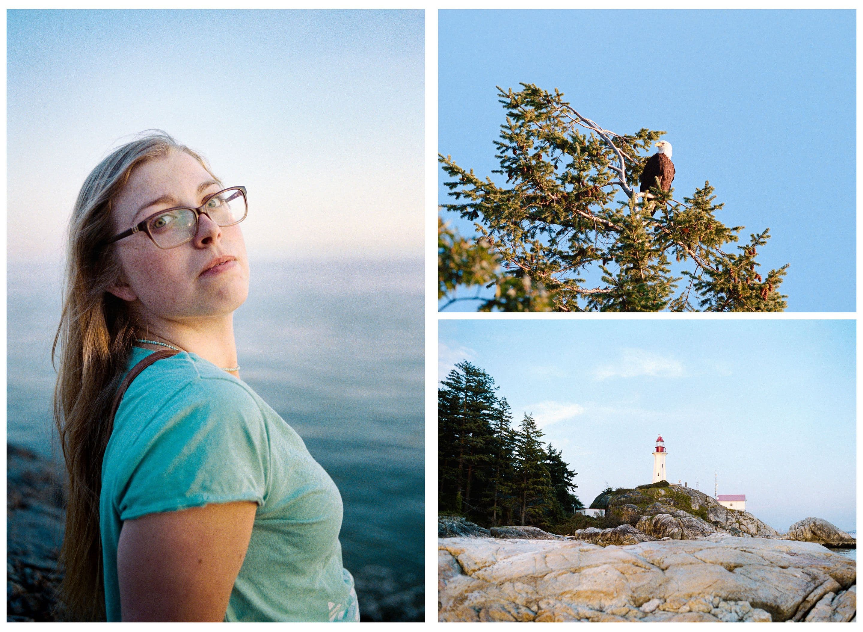 Portra 400 handles Golden hours and Blue Hour very well