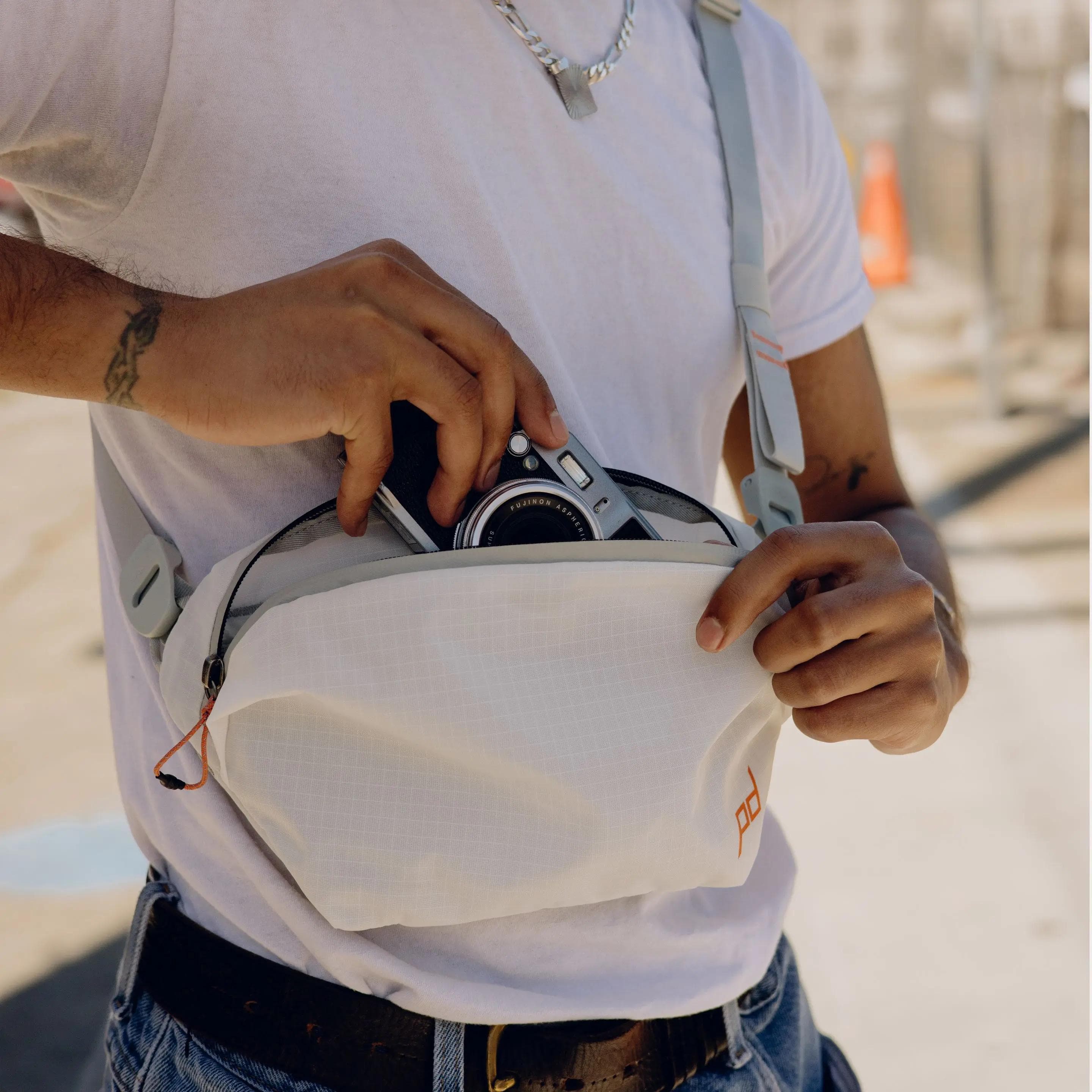 Peak Design Sling featured on Moment Journal's best camera sling for creators