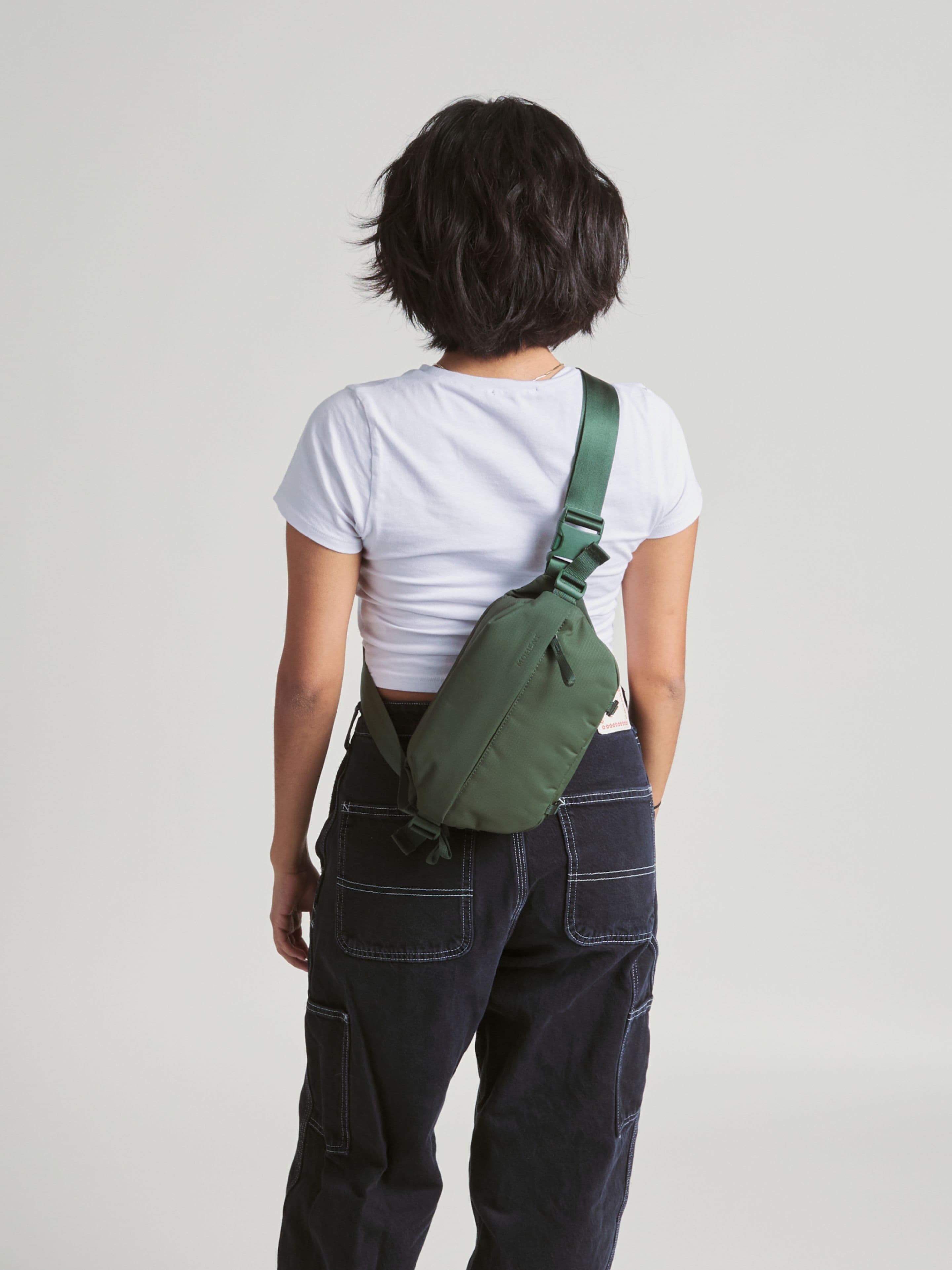Across your back