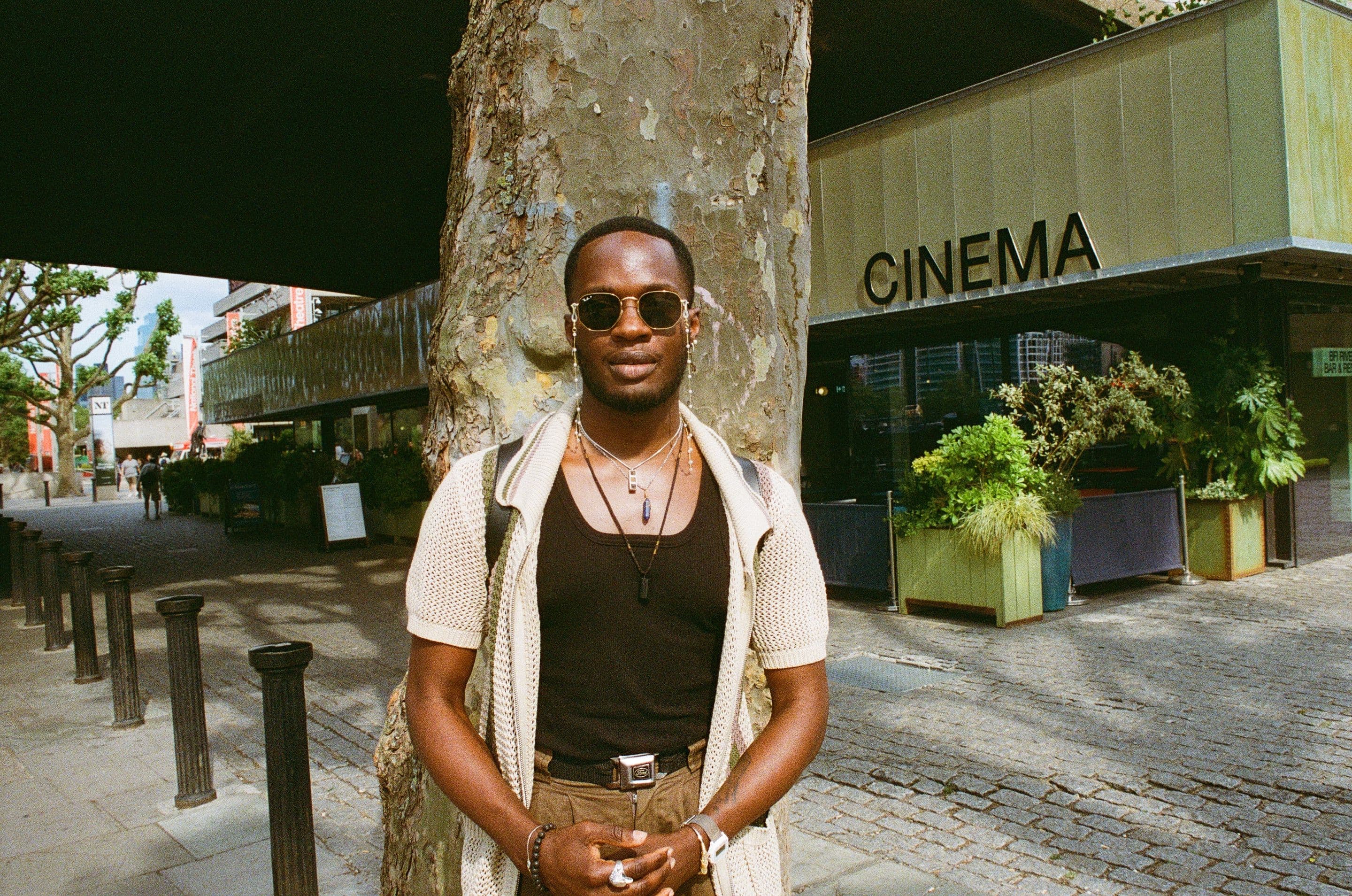 Shot on film by George Holden.