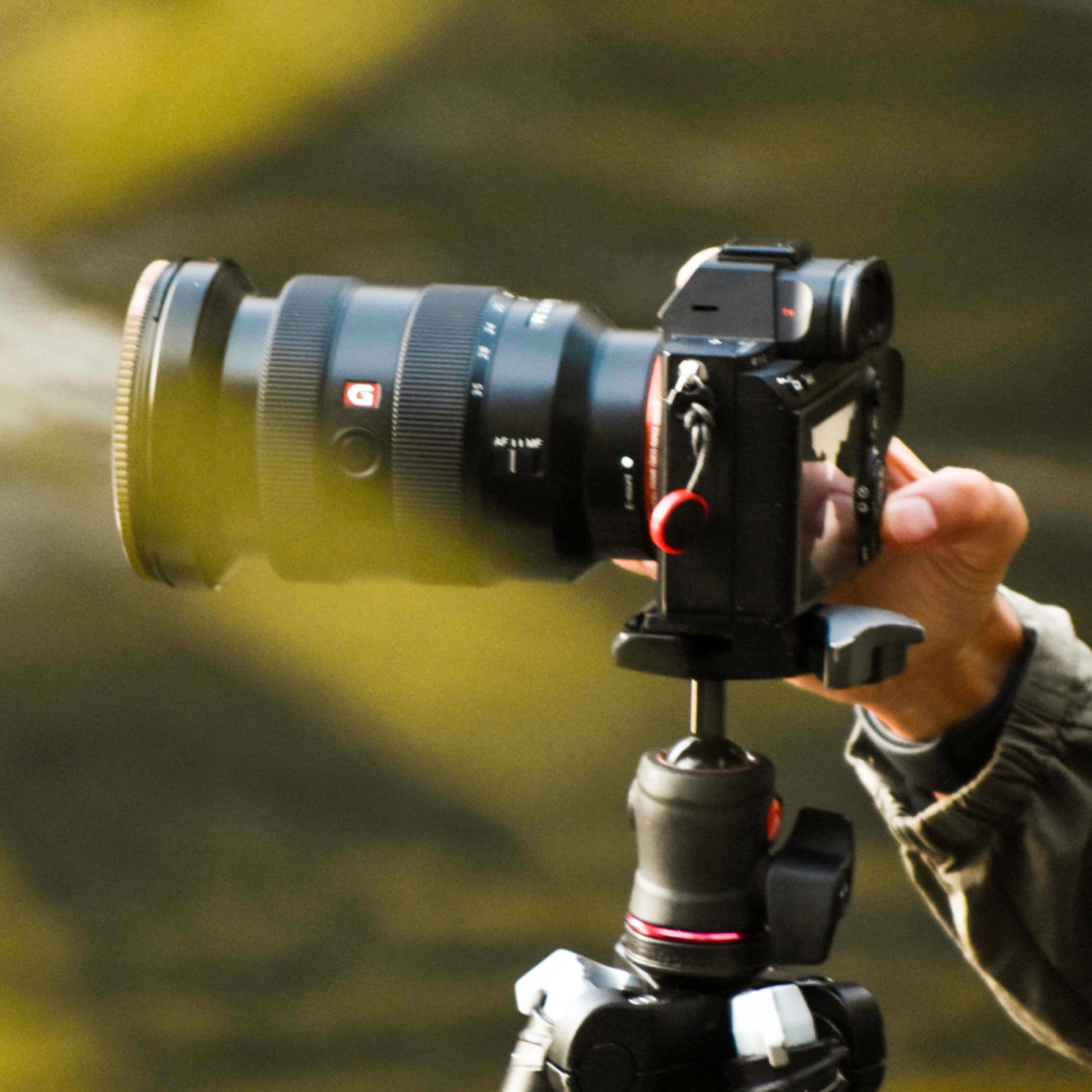 Tripods or extra lenses.